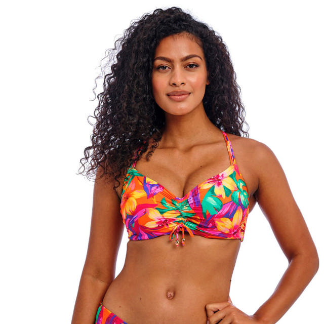 Sun Haze Bikini top Bralette Mandarin