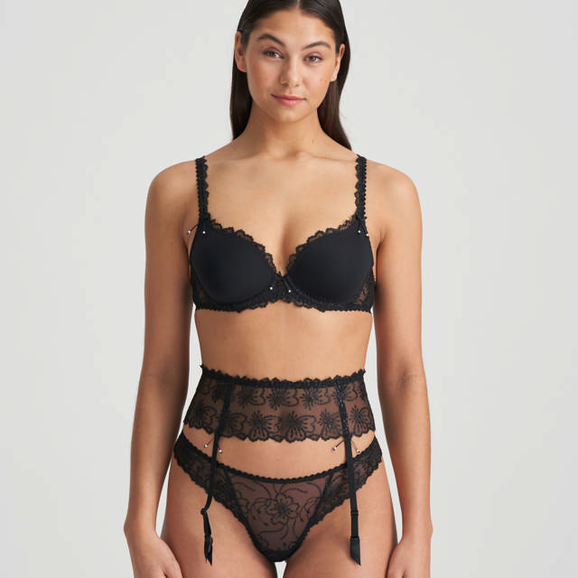 Jane Garter Belt Black