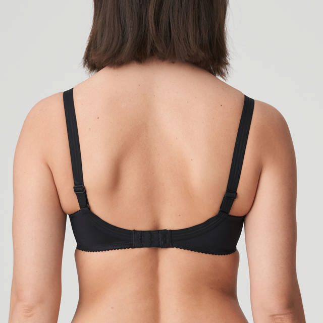 Satin Helkupa Ovadderad Black