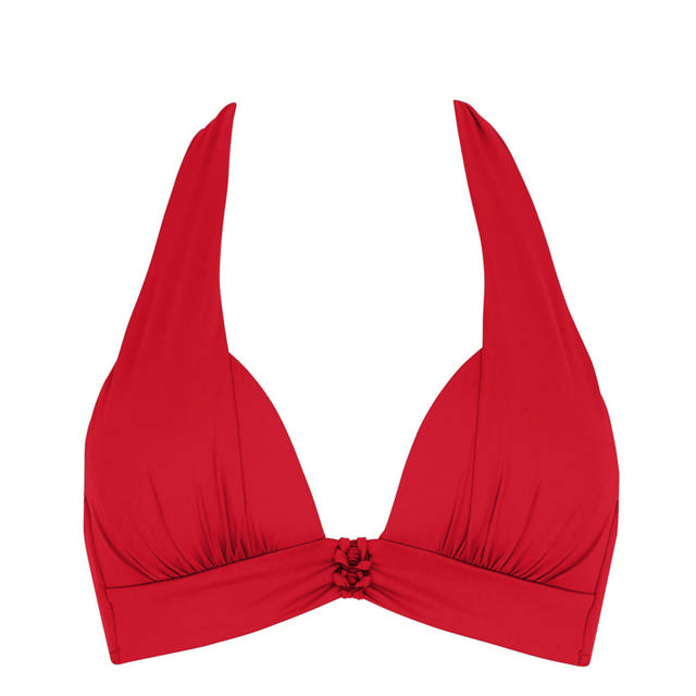 Color up your life bikinitopp halterneck Red