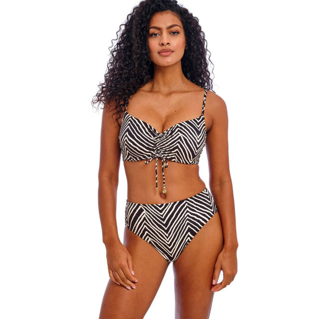 Fiji Falls Bikinitrosa Hög Black