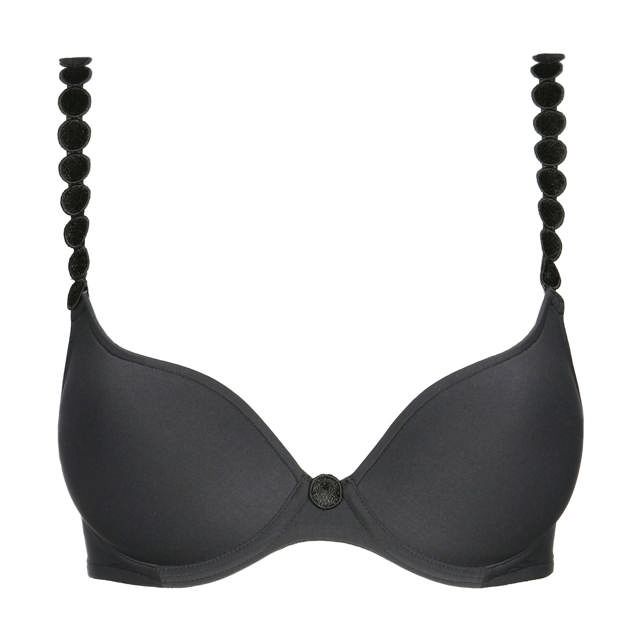 Tom Hjärtformad Bh Charcoal