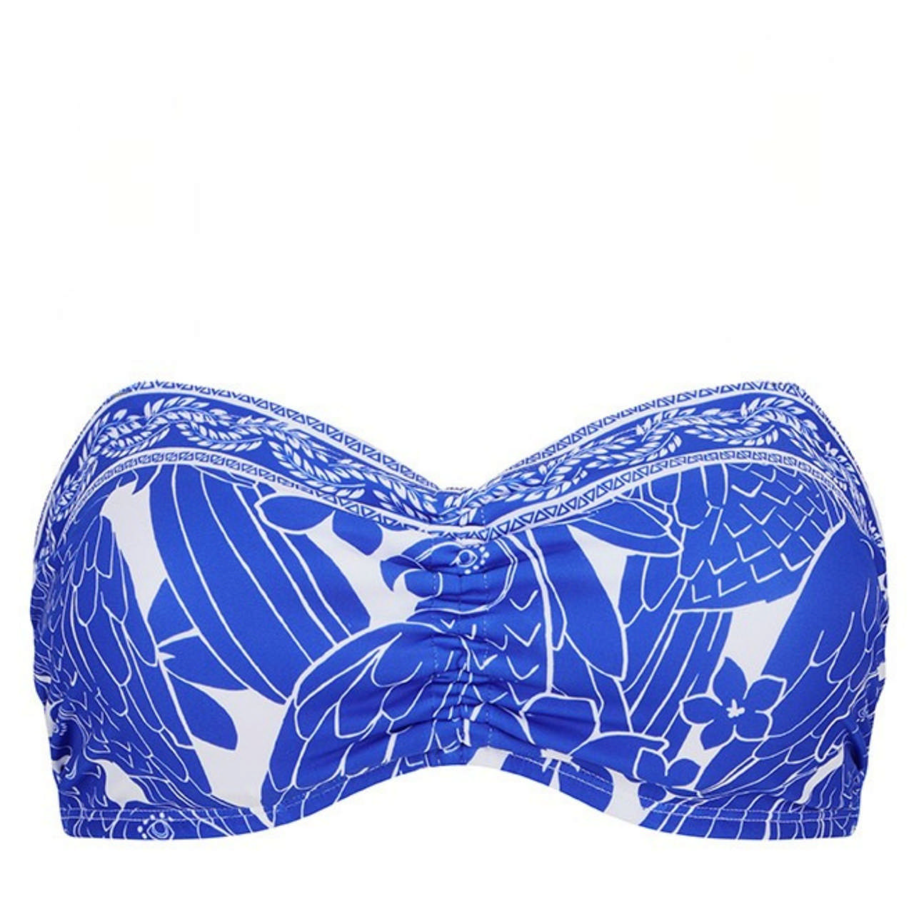 Azores Bikini Bandeau Top Protesficka Royal Blue/White