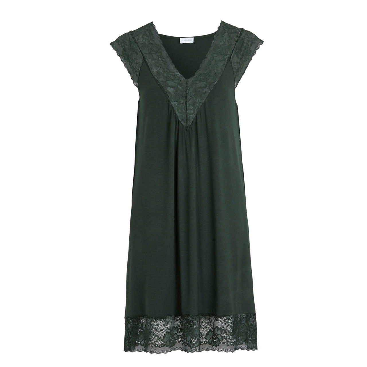 Emelie Nattlinne Utan Ärm Dark Olive