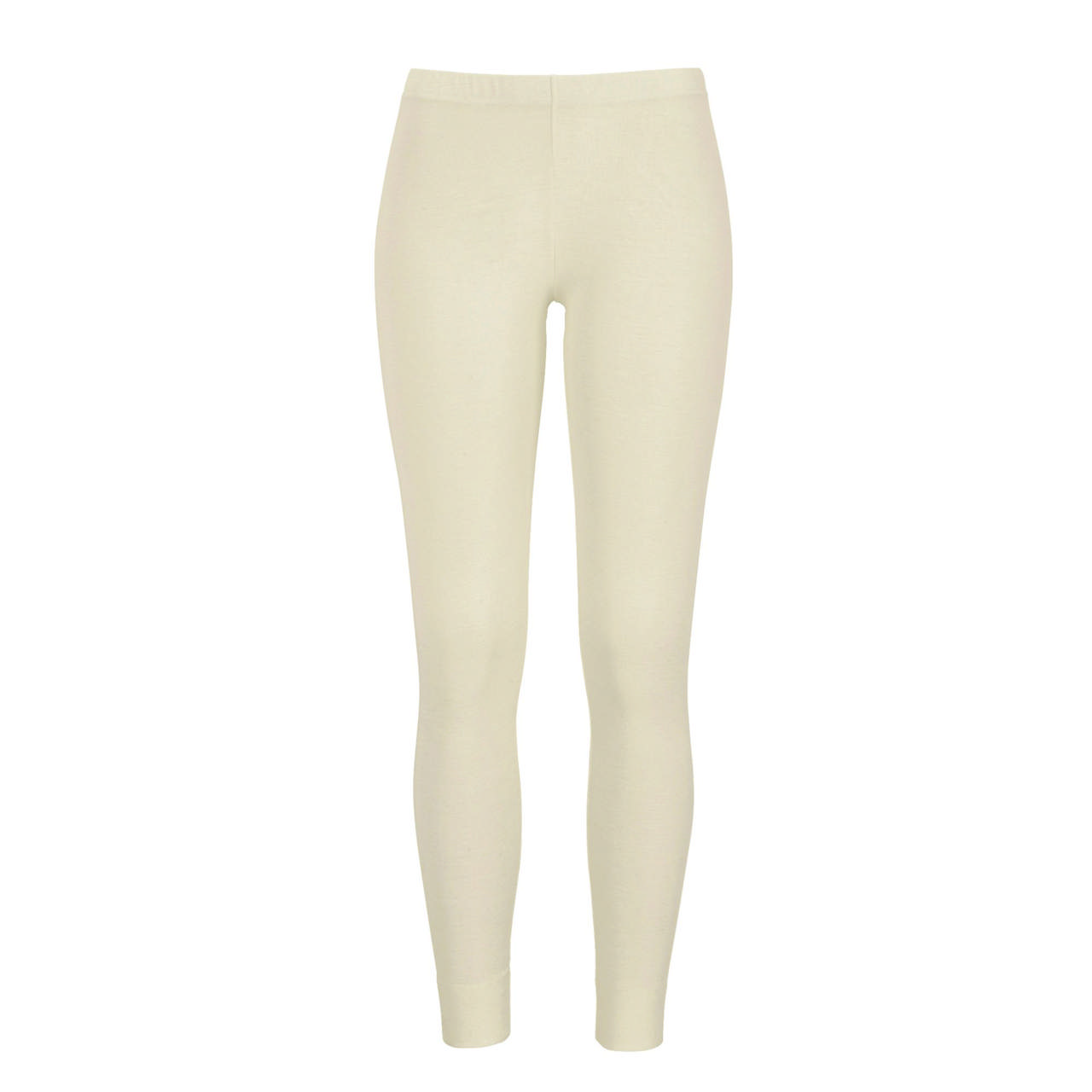 Wilma Leggings ull/siden Vanilla