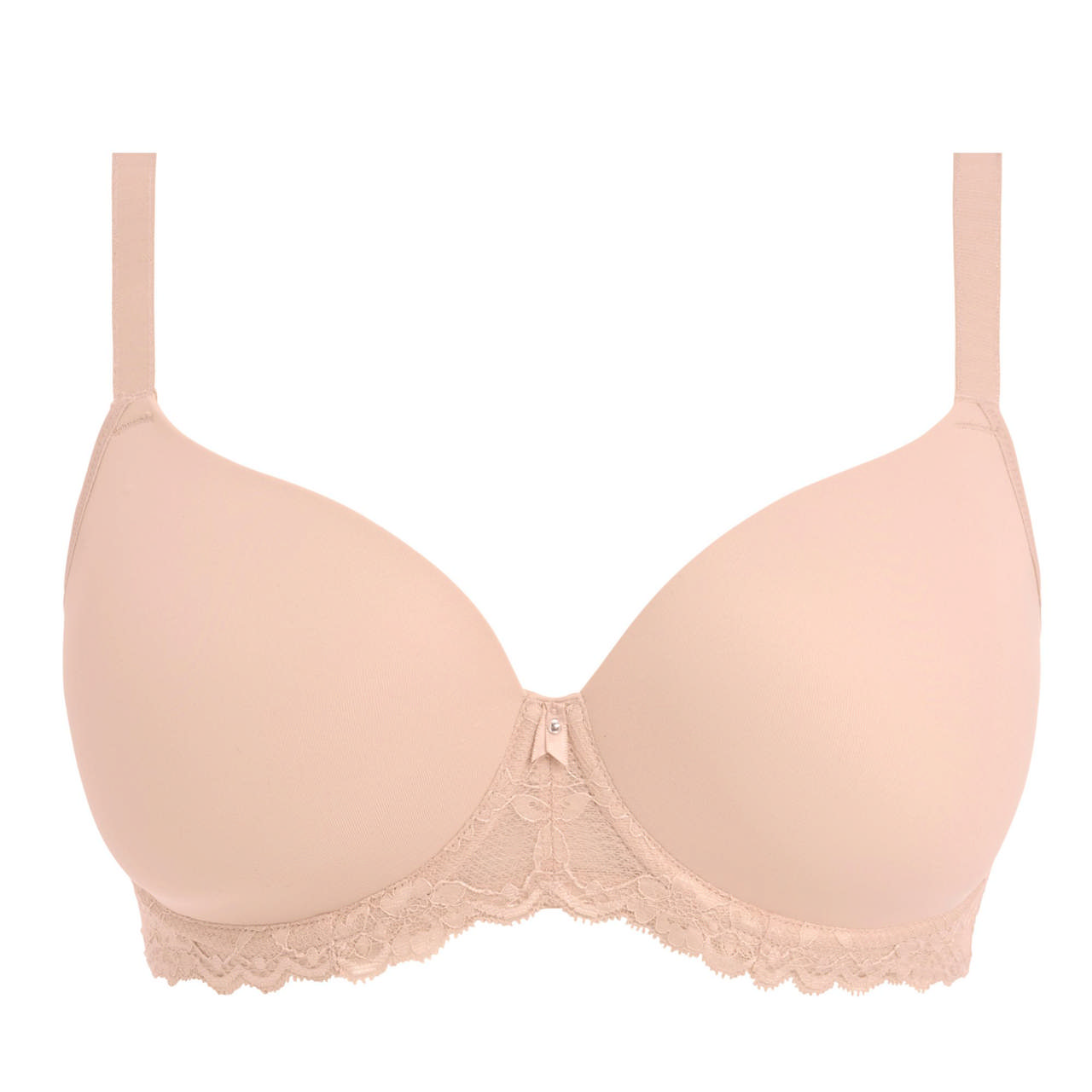 Offbeat Vadderad Bygel Bh Natural Beige