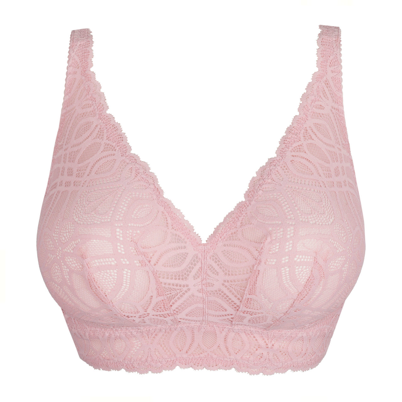 Salerno Bralette Utan Bygel Spring Rose