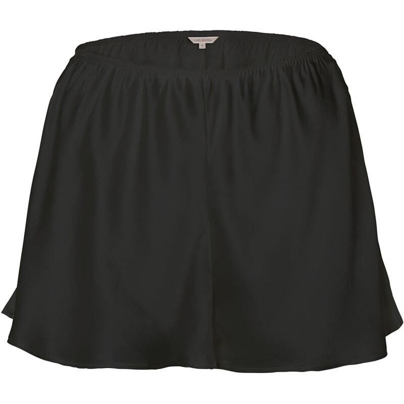 Pure silk Shorts Black