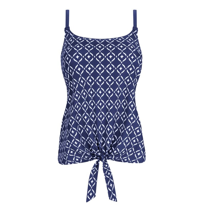 Asian Garden Tankini Blue/White