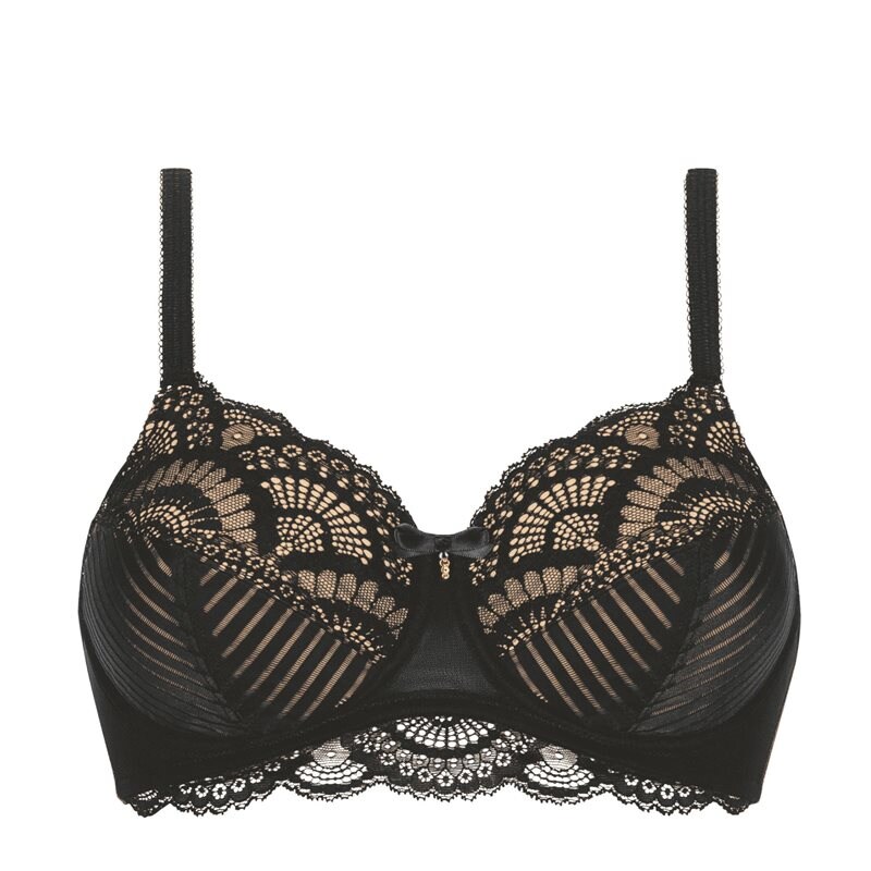 Product Image for AMOENA - Karolina Protes Bh Med Bygel - Svart/Sand - Kvinnligt Under