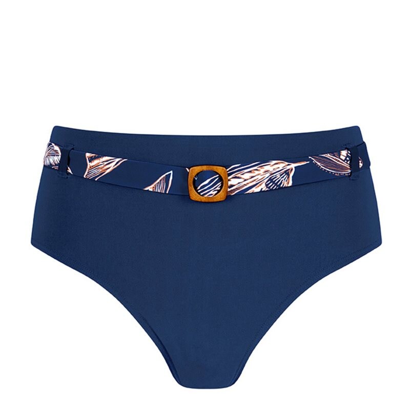 Product Image for AMOENA - Lanzarote Bikinitrosa Hög Indigo Blue/amber - Kvinnligt Under
