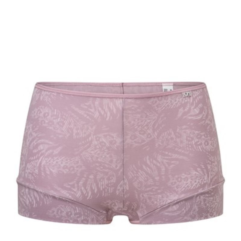 Boxertrosa i Microfiber Feather Print Lila