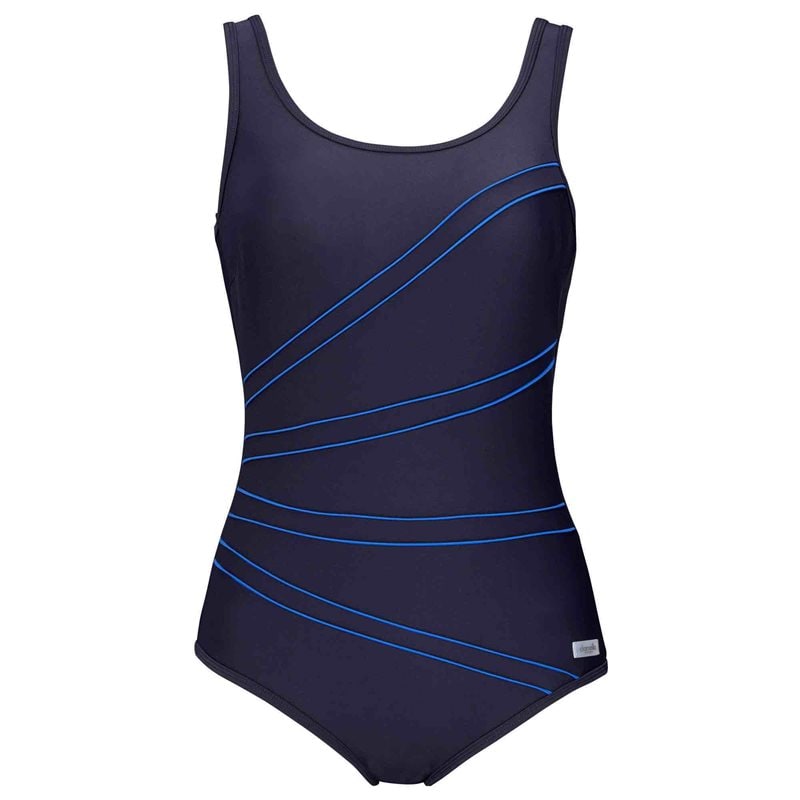 Keira baddräkt Klorresistent Navy