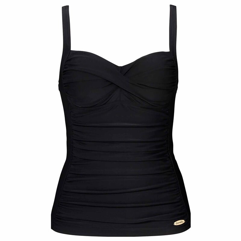Product Image for DAMELLA AB - Geena Tankini Med Protesfickor Svart - Kvinnligt Under