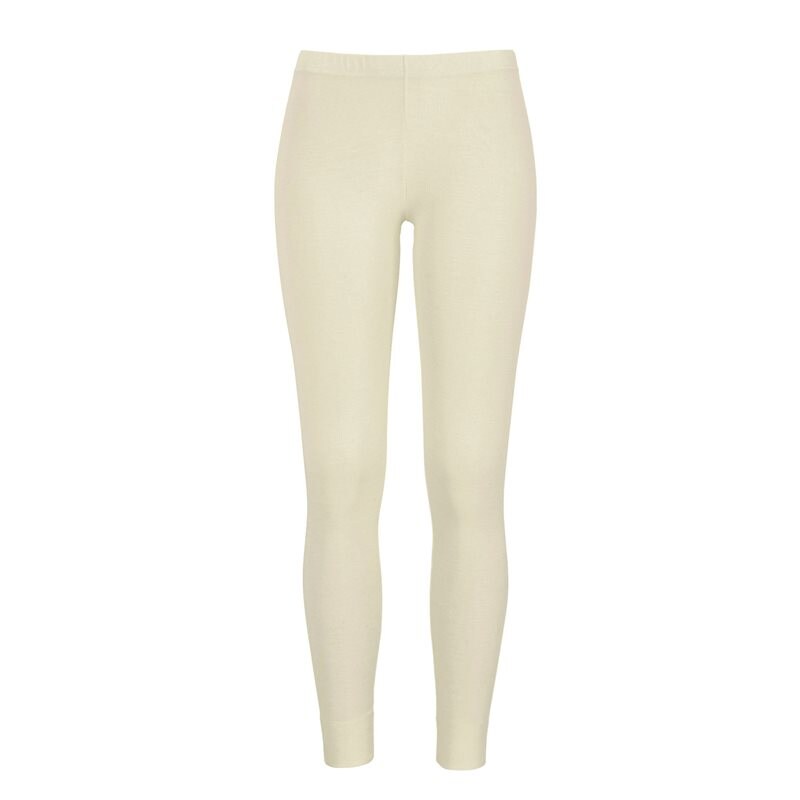 Product Image for DAMELLA AB - Knitted Wool/Silk Leggings Vanilla - Kvinnligt Under