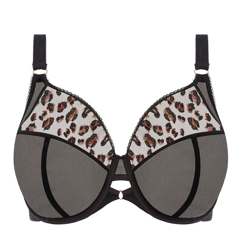 Namrah Plunge Bh Black