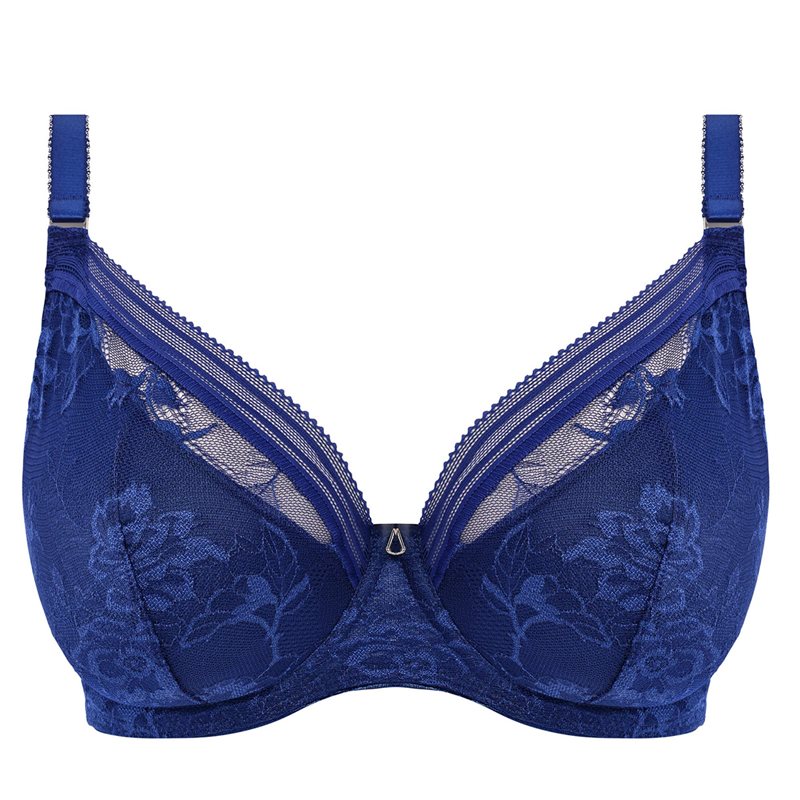 Product Image for WACOAL - Fusion Lace Vadderad Plunge French Navy - Kvinnligt Under