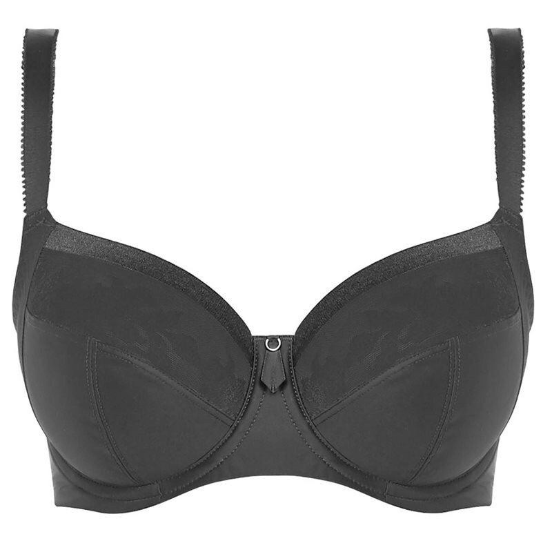 Illusion Uw Side Support Bra Black