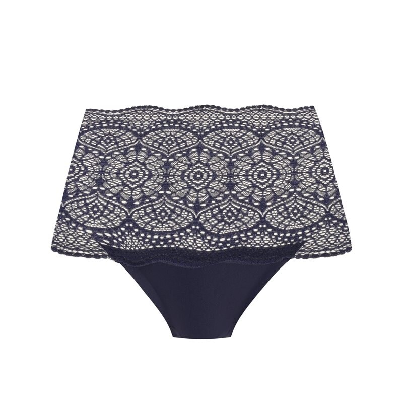 Lace Ease Invisible Maxitrosa Navy