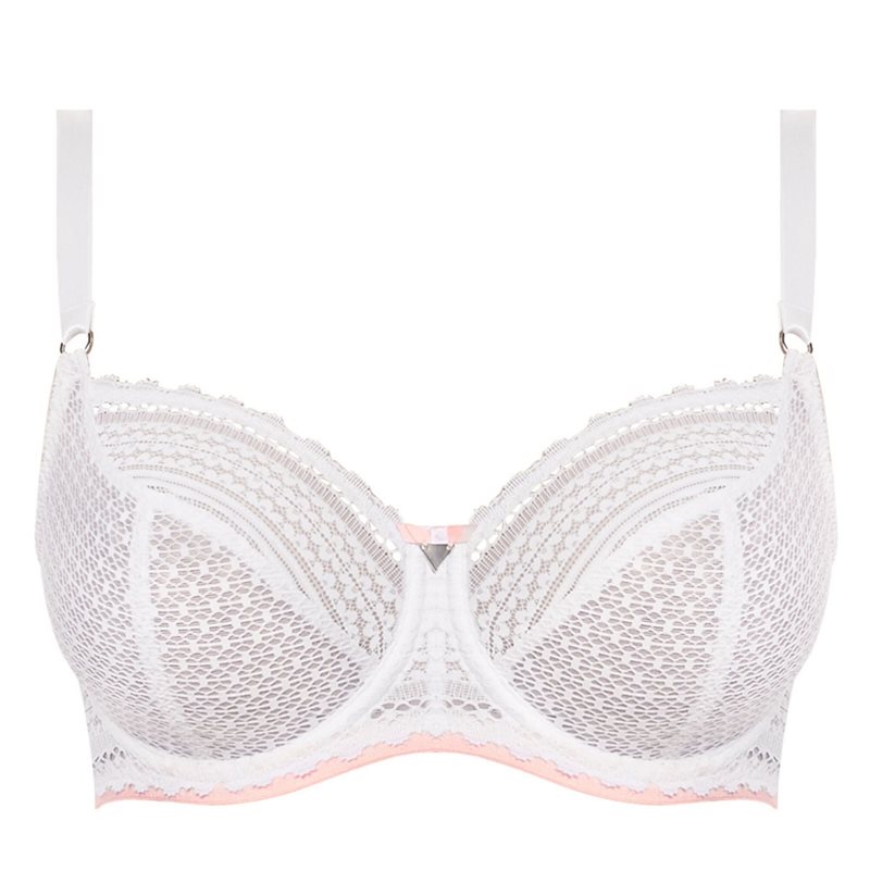 Daisy Lace Balconette J- O kupa White