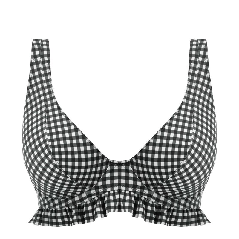 Check In Bikini Top Monochrome