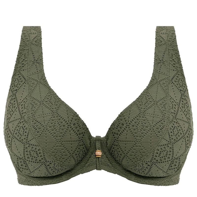 Product Image for Freya - Nomad Nights Bikini Top High Apex Sage - Kvinnligt Under