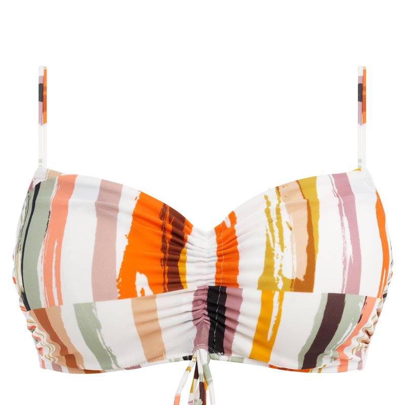 Shell Island Bikini top Bralette Multi