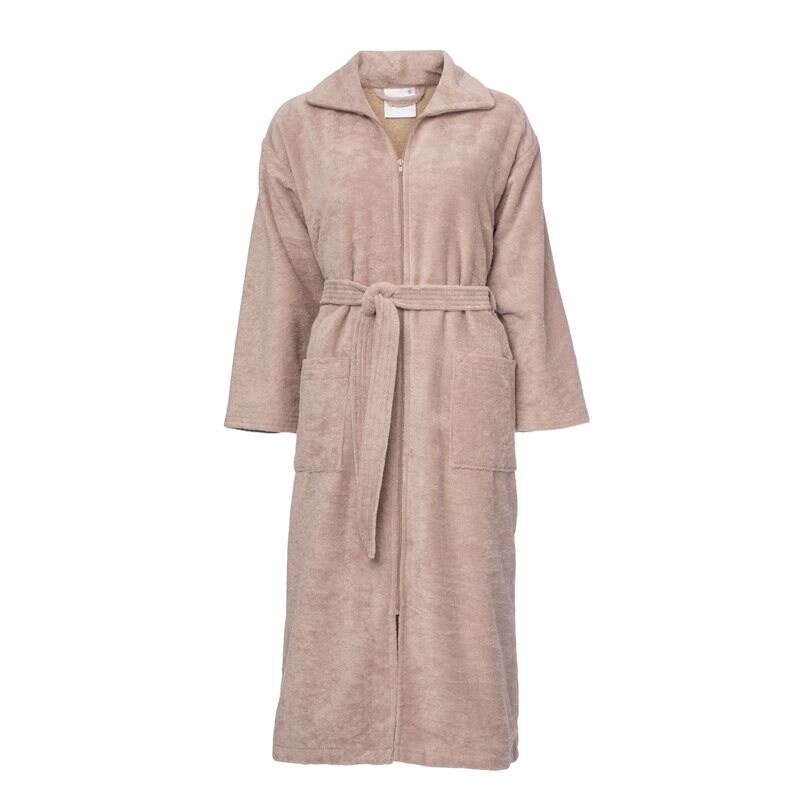 Product Image for JBA - Assens Morgonrock Med Dragkedja Beige - Kvinnligt Under