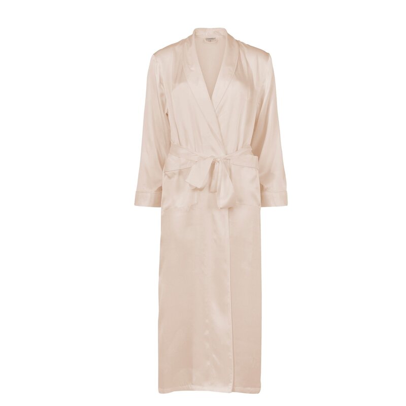 Product Image for WIKI - Pure Silk Long Robe & Kimono Bailey - Kvinnligt Under