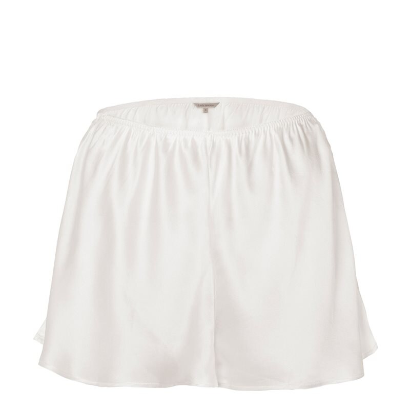 Product Image for WIKI - Pure Silk Shorts - Off-White - Kvinnligt Under