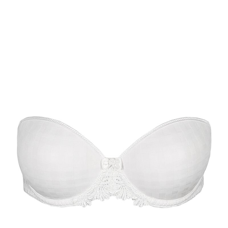 Avero Axelbandslös Bh White