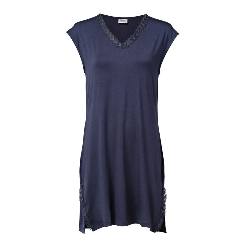Product Image for Kullavik Design & Pearl AB - Angela Nattlinne med holkärm Soft Indigo - Kvinnligt Under