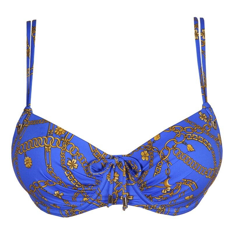 Olbia Vadderad Balconette Bikini Electric Blue