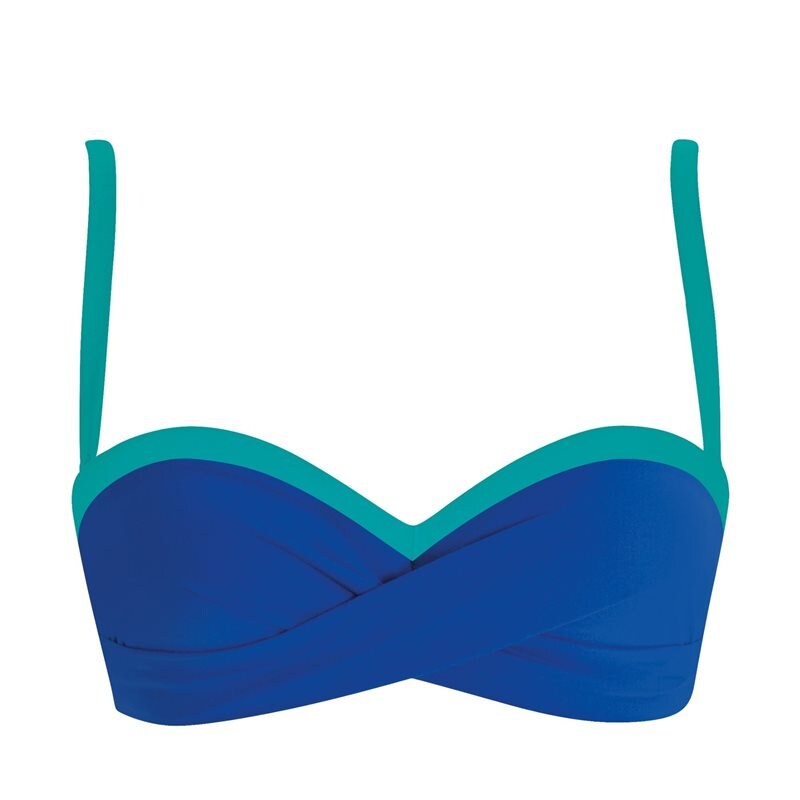 Color up your life Bikini-Bh Balconette Blue/Turquoise