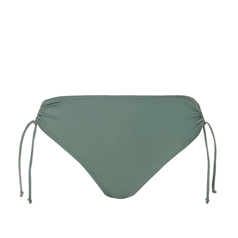 Color up your life Bikinitrosa Midi med knyt Bottle Green