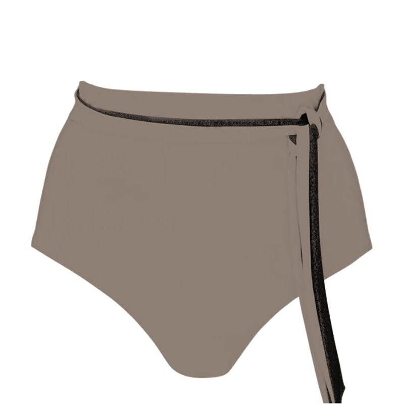 Color up your life Bikinitrosa Hög Beige