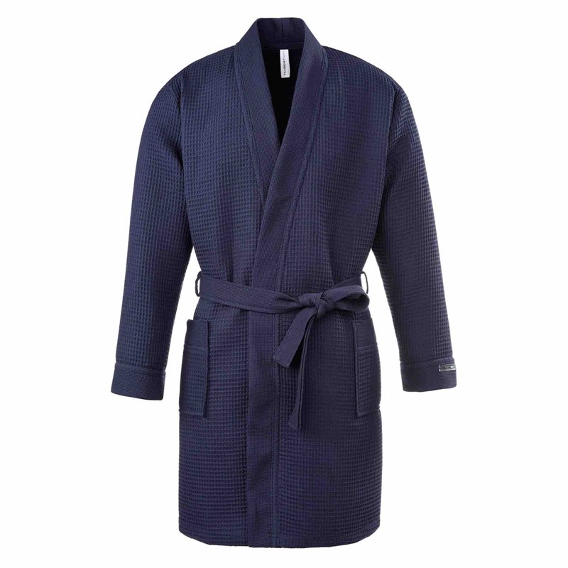 Thalasso Kort Morgonrocks Kimono Navy
