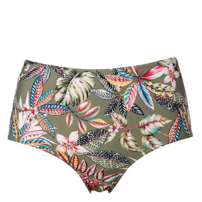 Product Image for TROFÉ - Tropical Bikinitrosa High Waist Army - Kvinnligt Under