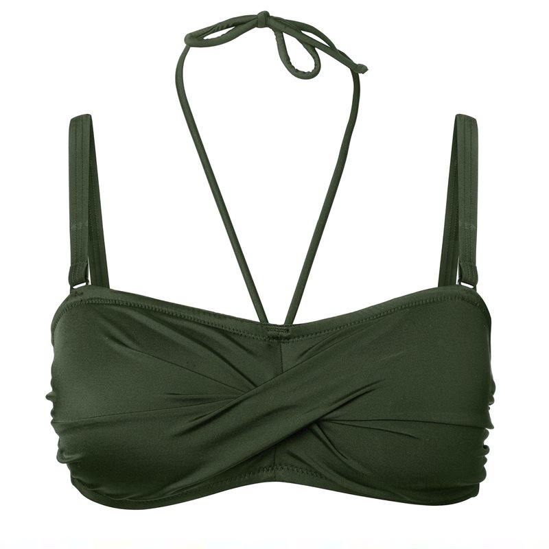 Product Image for WIKI - Bikini top bandeau Olive - Kvinnligt Under