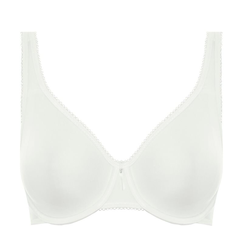 Basic Beauty Full Figure Bh Ovadderad Ivory