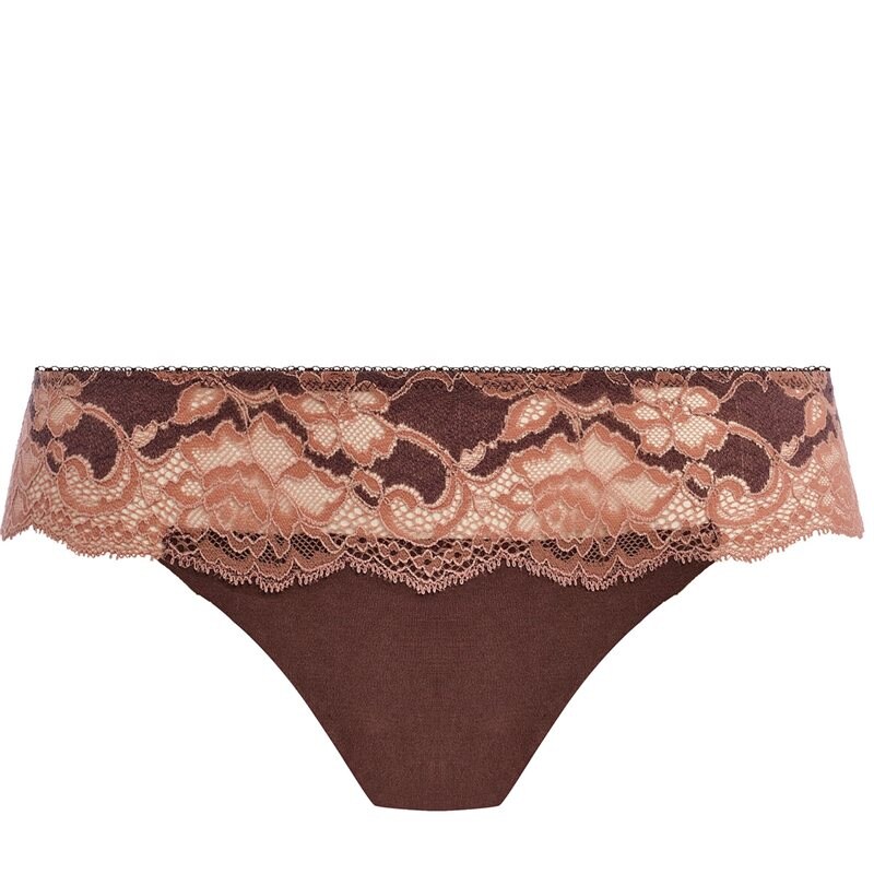Product Image for WACOAL - Florilege Trosa Tanga Chocolate/burlwood - Kvinnligt Under