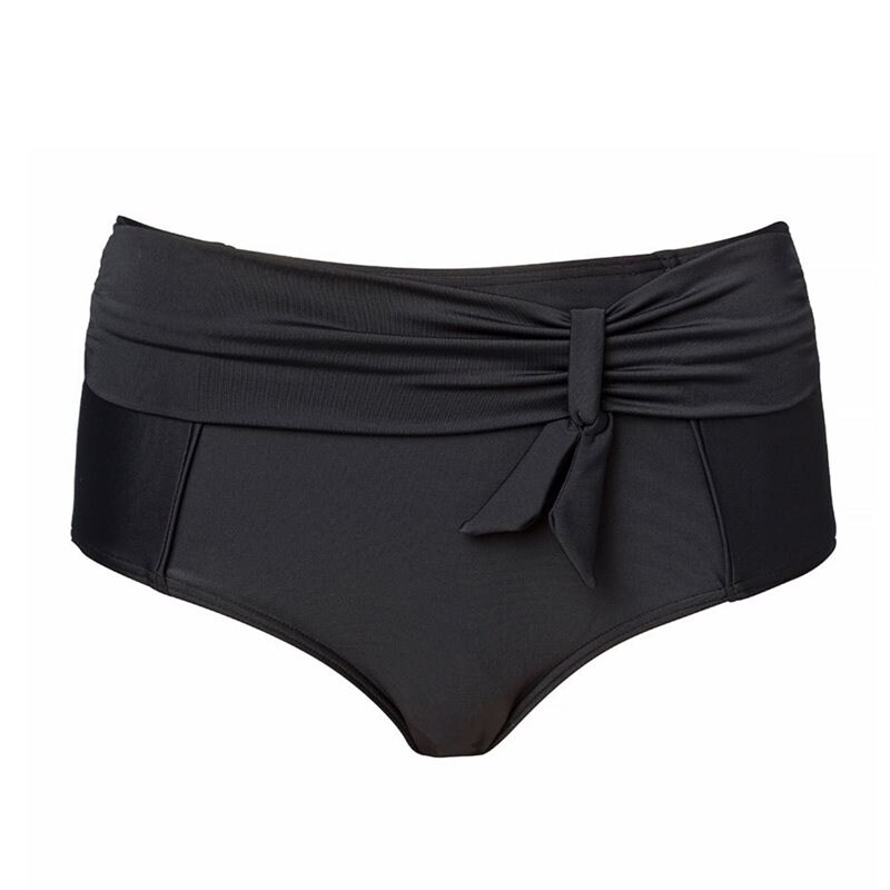 Bikinitrosa Maxi med skärp Black