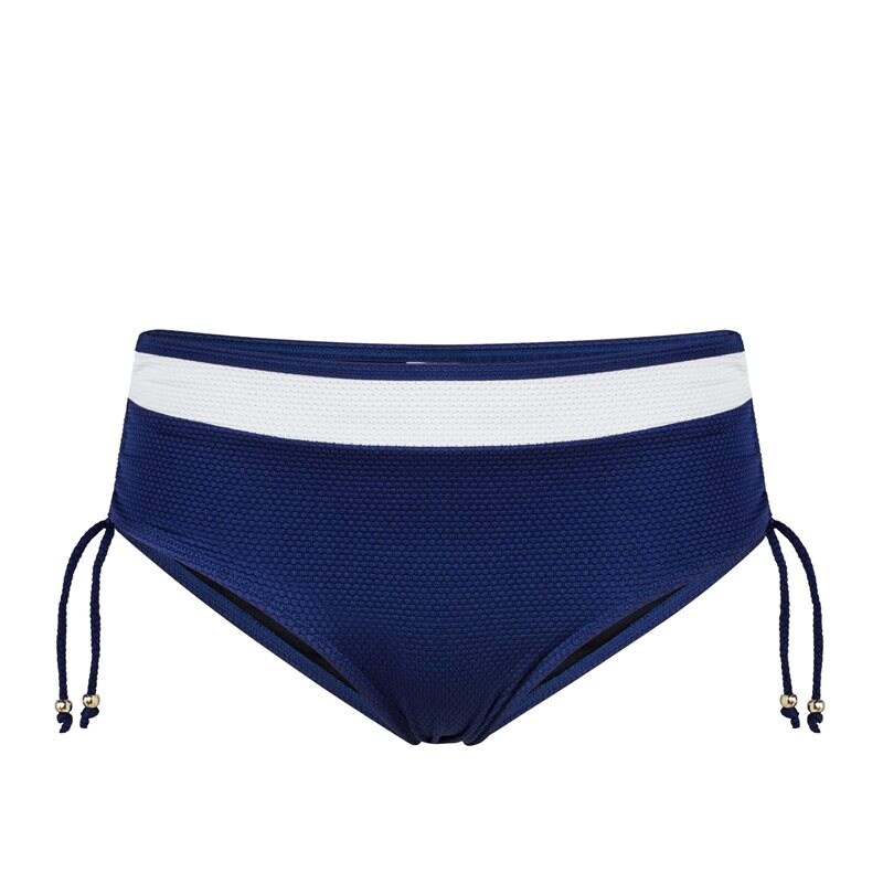 Porto Cervo Bikinitrosa Midi Extension Navy-white