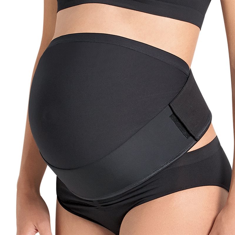 Graviditets Bälte Microfibre Babybelt Svart