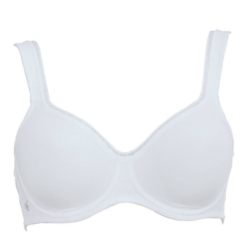 Twin Firm Minimizer Ovadderad Bh White