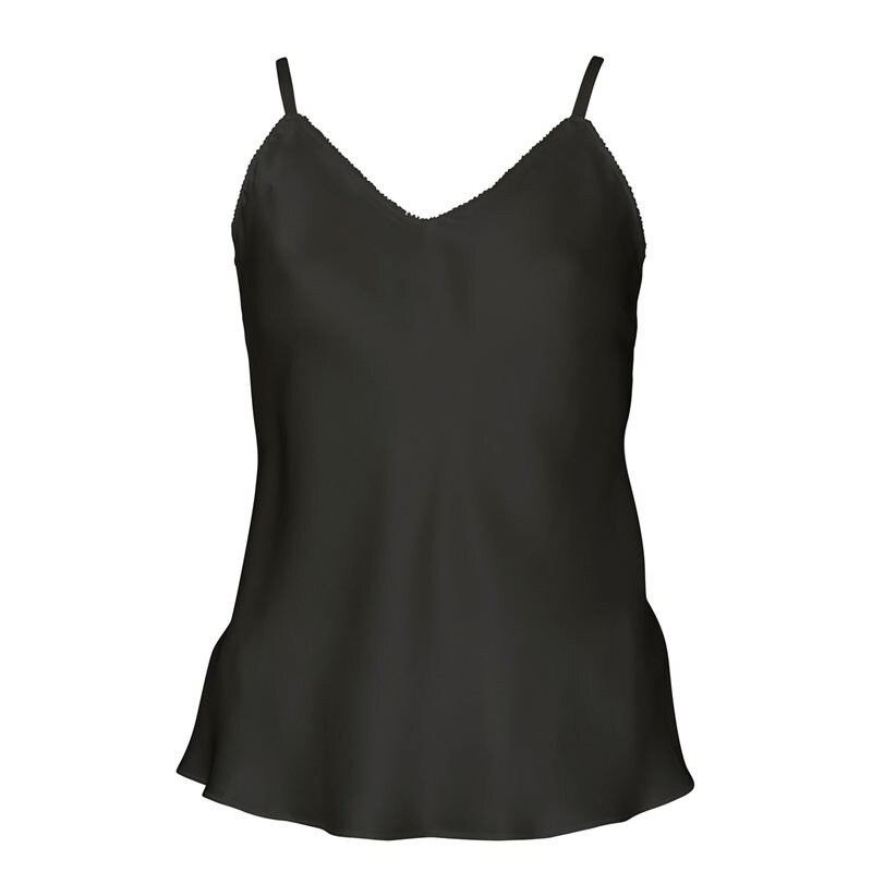 Product Image for WIKI - Pure Silk Linne - Svart - Kvinnligt Under