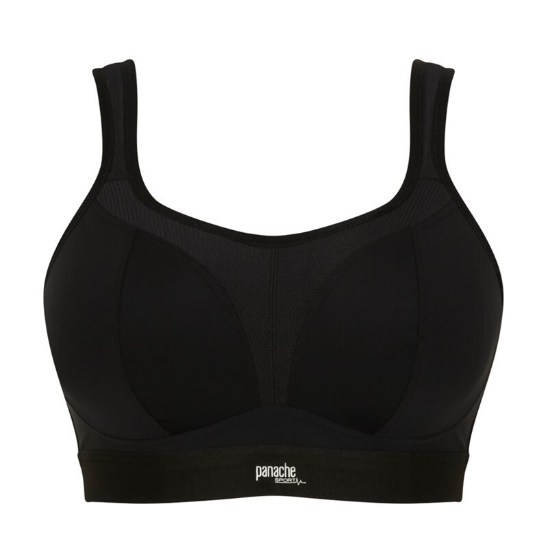 Product Image for Panache - Sport-bh utan bygel - Svart - Kvinnligt Under