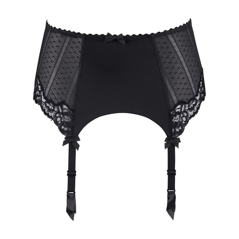 Couture Garter Belt Black