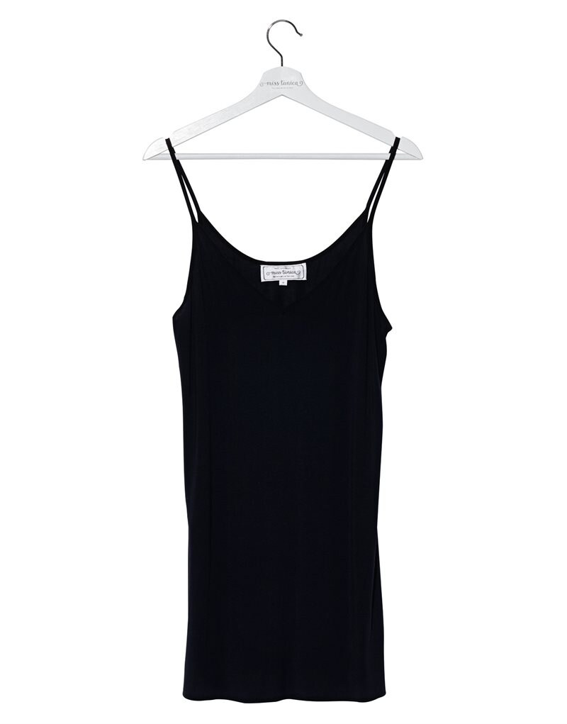 Slipdress medium längd Black Diamond