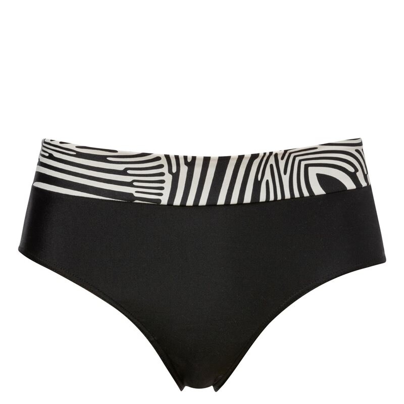 Product Image for TROFÉ - Arty Bikinitrosa Midi Svart/Vit - Kvinnligt Under